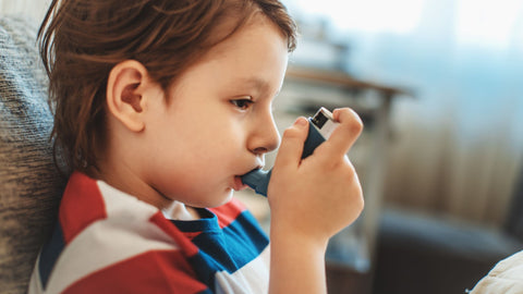 boy with asthma